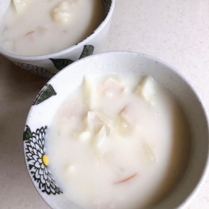 カリフラワー簡単クリームスープ